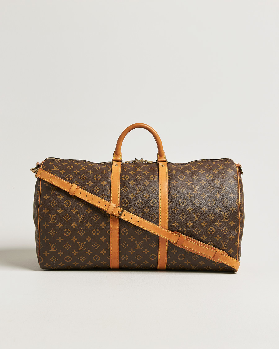Heren | Pre-Owned & Vintage Bags | Louis Vuitton Pre-Owned | Keepall Bandouliére 55 Monogram