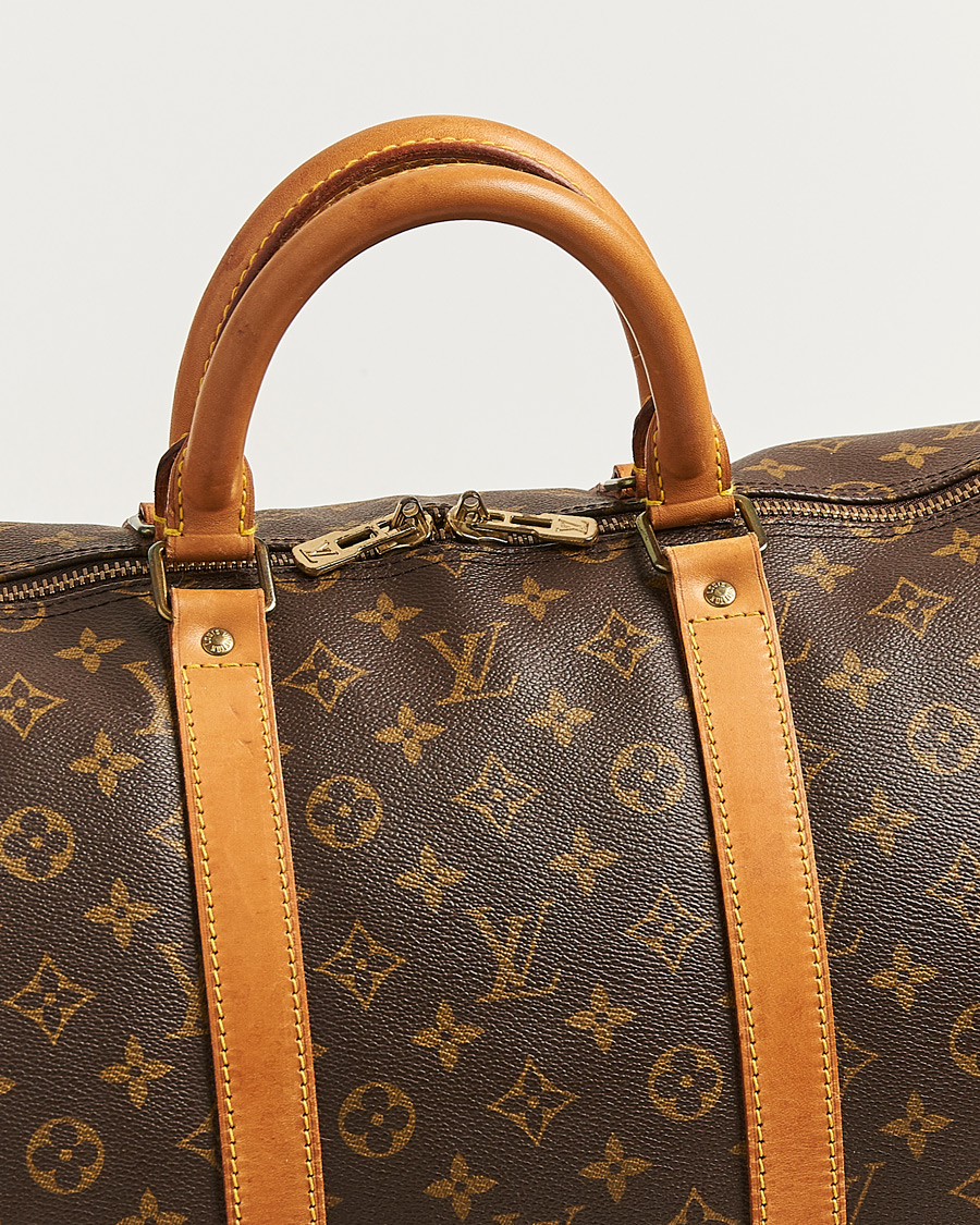 Heren | Pre-Owned & Vintage Bags | Louis Vuitton Pre-Owned | Keepall Bandouliére 55 Monogram