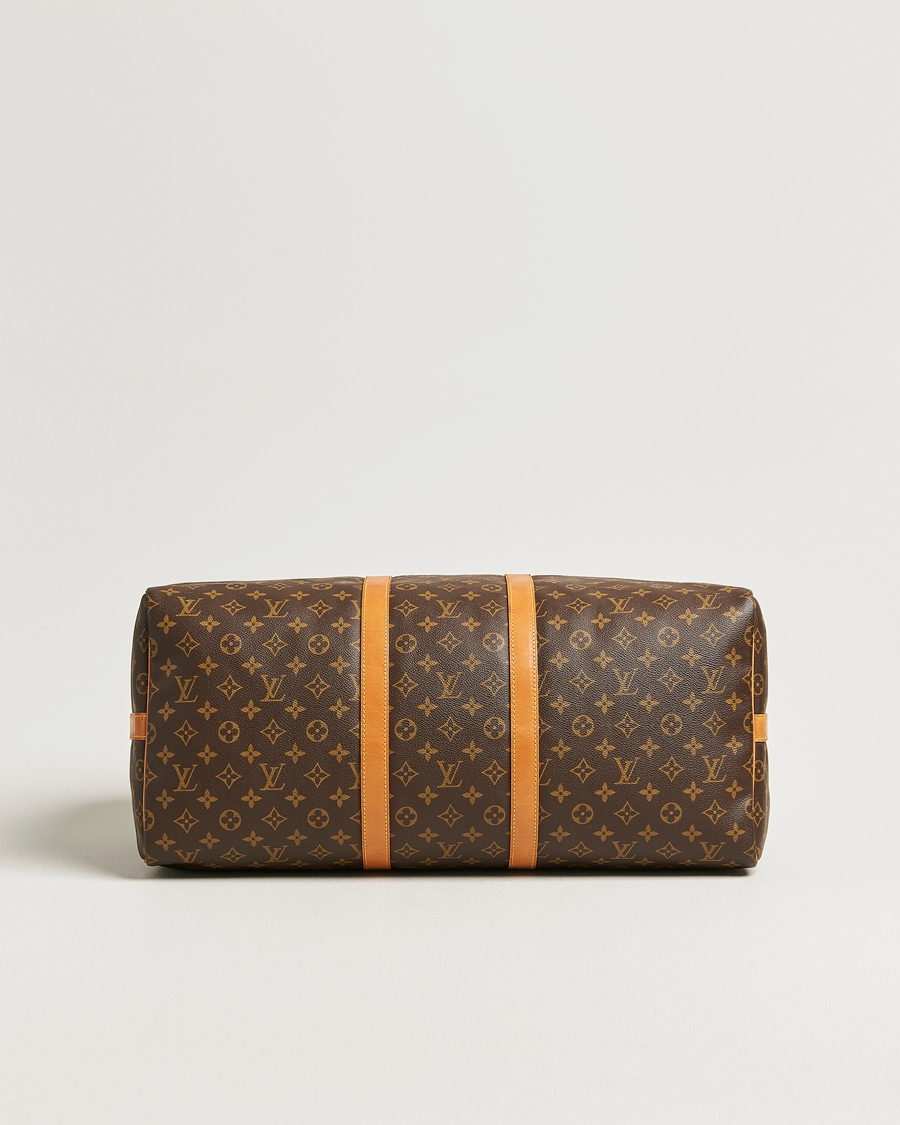 Heren | Pre-Owned & Vintage Bags | Louis Vuitton Pre-Owned | Keepall Bandouliére 55 Monogram