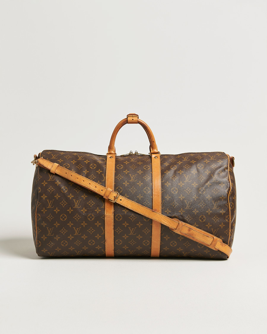Heren | Pre-Owned & Vintage Bags | Louis Vuitton Pre-Owned | Keepall Bandouliére 55 Monogram