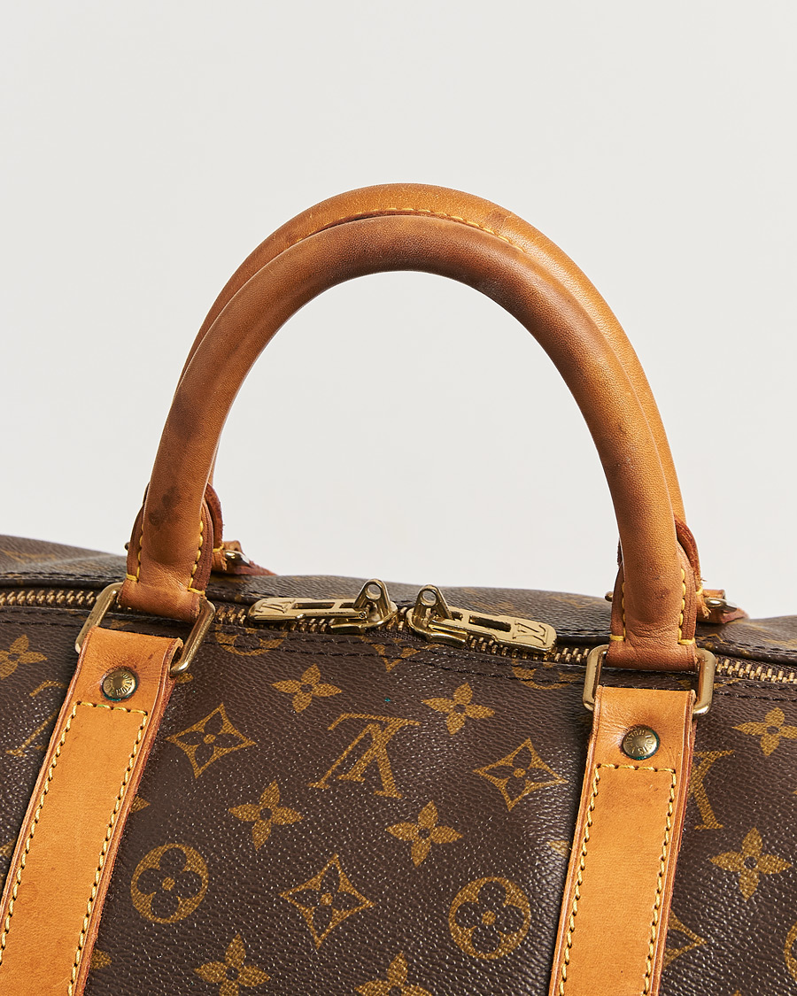 Heren | Pre-Owned & Vintage Bags | Louis Vuitton Pre-Owned | Keepall Bandouliére 55 Monogram
