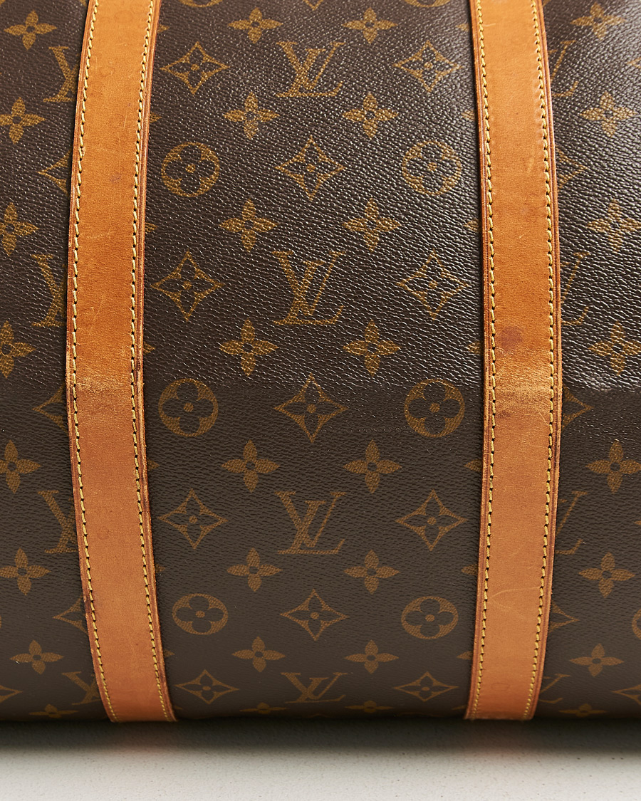 Heren | Pre-Owned & Vintage Bags | Louis Vuitton Pre-Owned | Keepall Bandouliére 55 Monogram