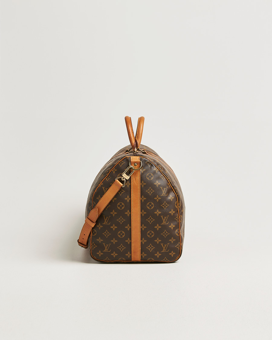 Heren | Pre-Owned & Vintage Bags | Louis Vuitton Pre-Owned | Keepall Bandouliére 55 Monogram