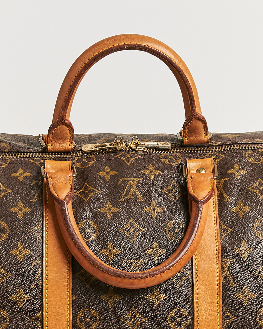 Heren | Pre-Owned & Vintage Bags | Louis Vuitton Pre-Owned | Keepall Bandouliére 55 Monogram