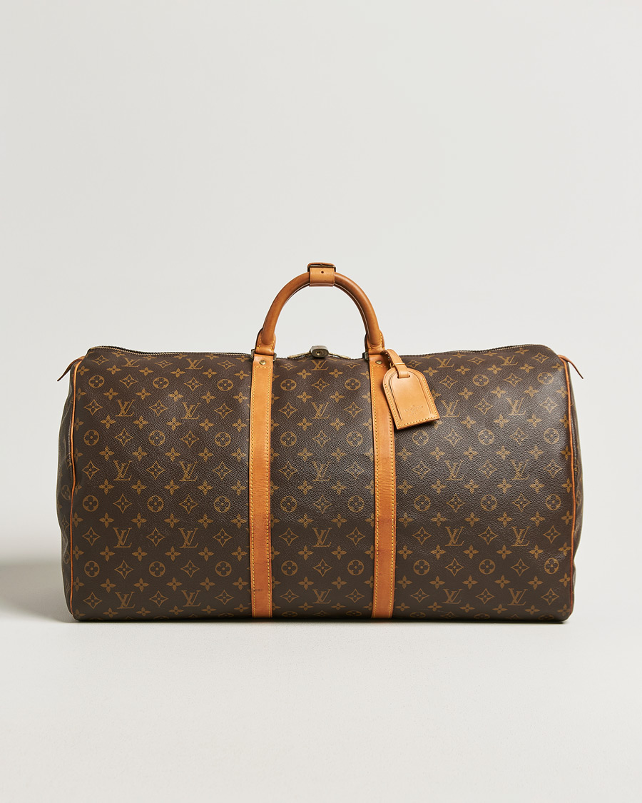 Heren | Pre-Owned & Vintage Bags | Louis Vuitton Pre-Owned | Keepall 60 Monogram
