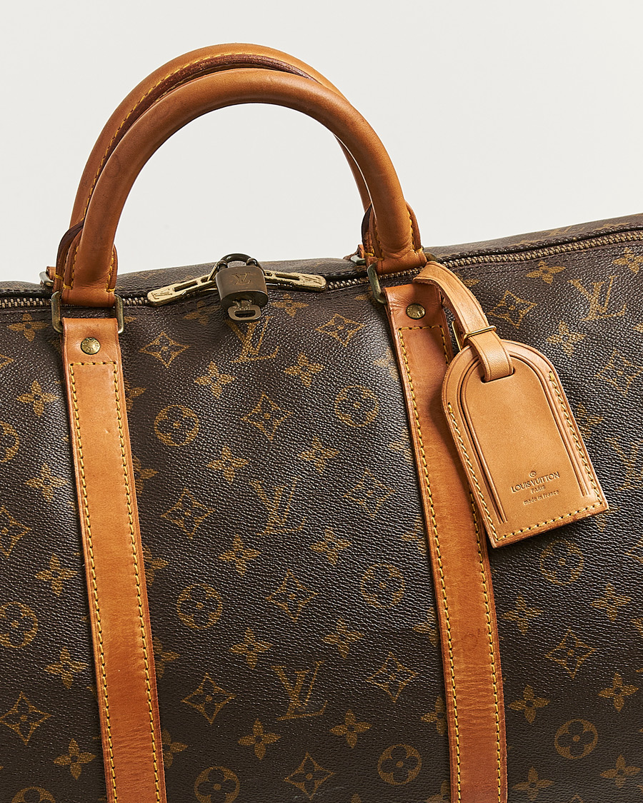 Heren | Pre-Owned & Vintage Bags | Louis Vuitton Pre-Owned | Keepall 60 Monogram