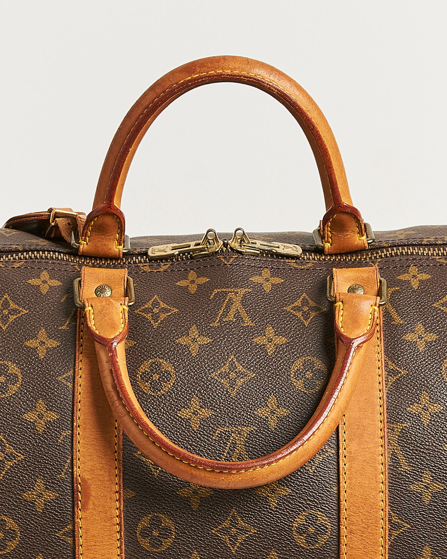 Heren | Pre-Owned & Vintage Bags | Louis Vuitton Pre-Owned | Keepall Bandouliére 55 Monogram