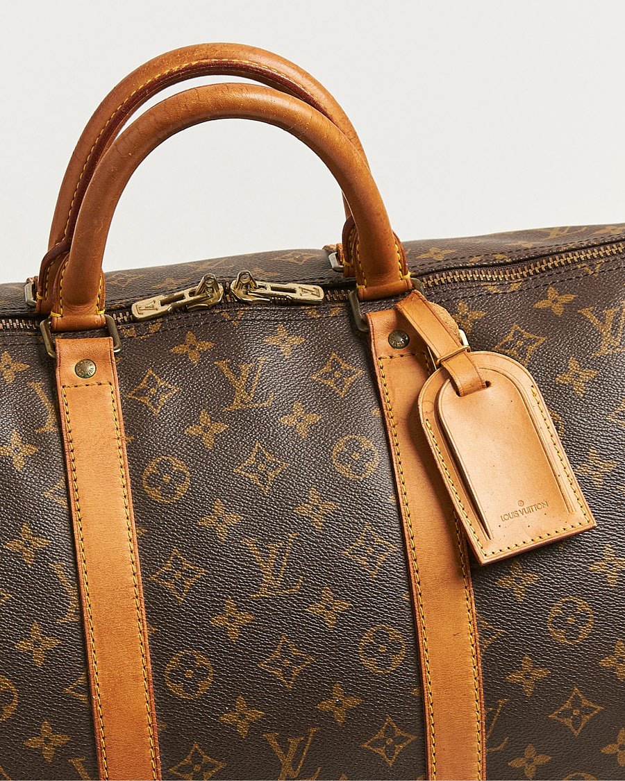 Heren | Pre-Owned & Vintage Bags | Louis Vuitton Pre-Owned | Keepall Bandouliére 55 Monogram