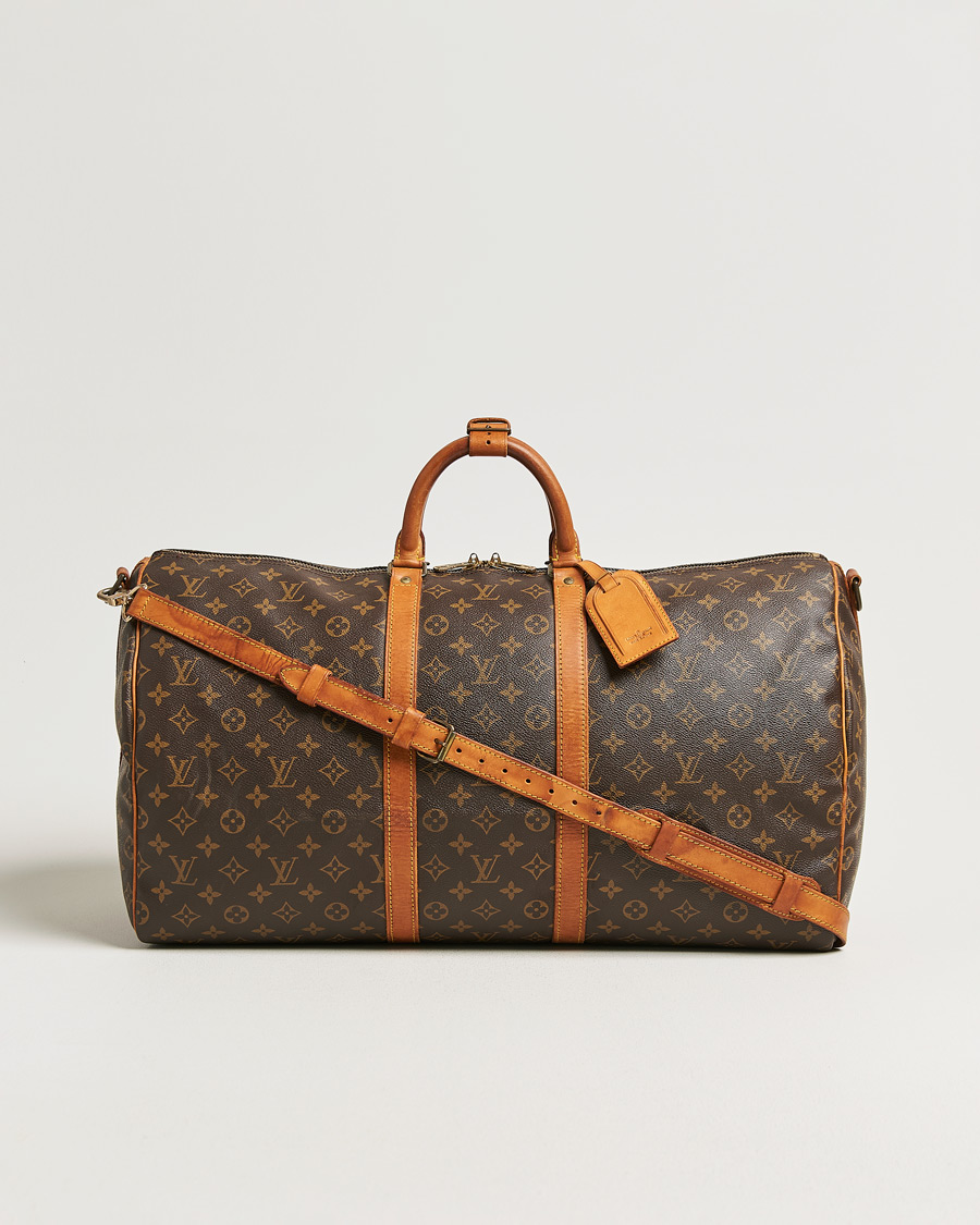 Heren | Pre-Owned & Vintage Bags | Louis Vuitton Pre-Owned | Keepall Bandouliére 55 Monogram