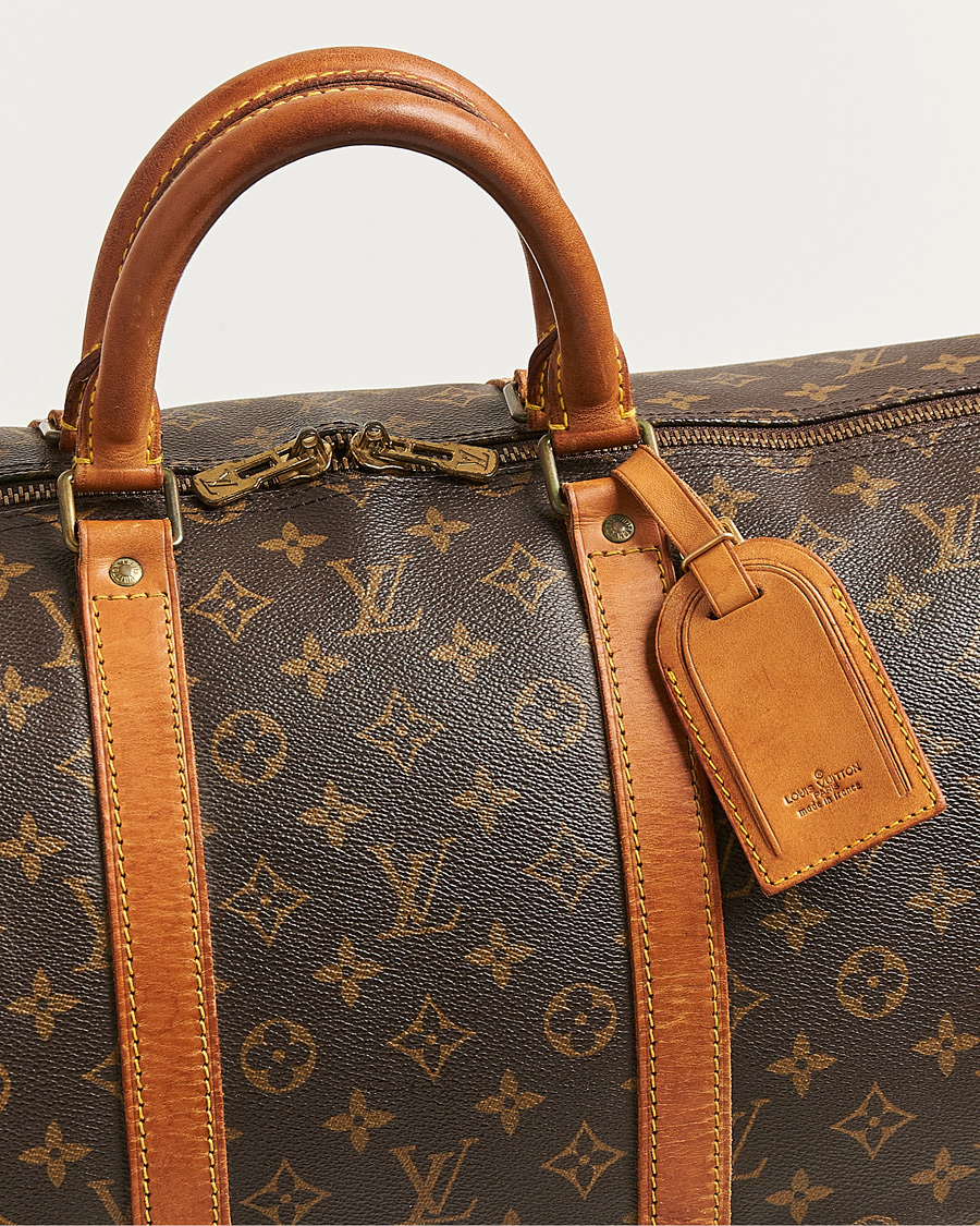 Heren | Pre-Owned & Vintage Bags | Louis Vuitton Pre-Owned | Keepall Bandouliére 55 Monogram