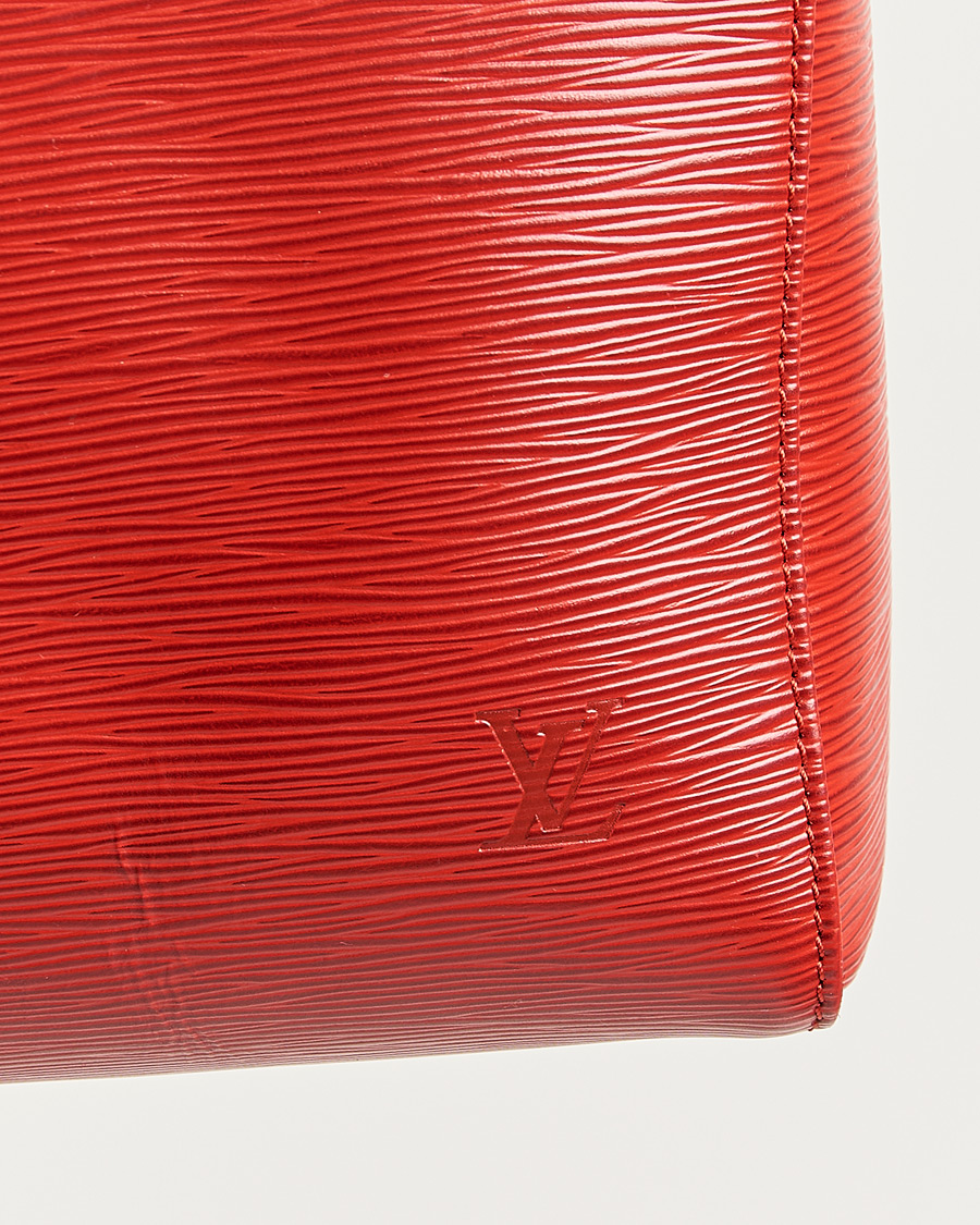 Heren | Pre-Owned & Vintage Bags | Louis Vuitton Pre-Owned | Keepall 50 Epi Leather Red