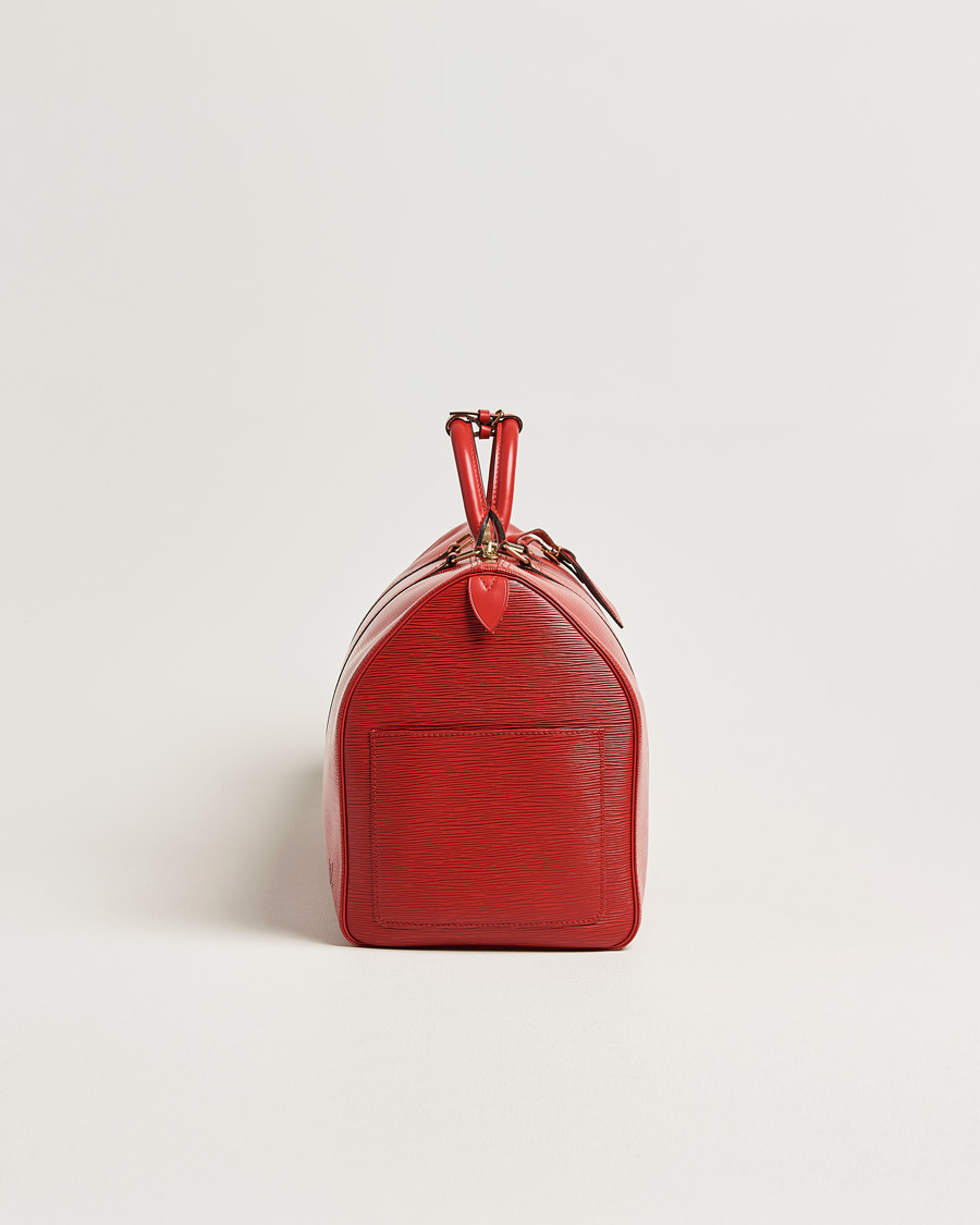 Heren | Pre-Owned & Vintage Bags | Louis Vuitton Pre-Owned | Keepall 50 Epi Leather Red