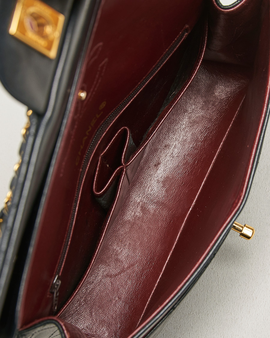 Heren | Pre-Owned & Vintage Bags | Chanel Pre-Owned | Single Flap Bag Lambskin Black