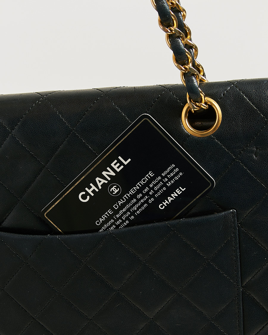 Heren | Pre-Owned & Vintage Bags | Chanel Pre-Owned | Classic Double Flap Small Lamskin Black