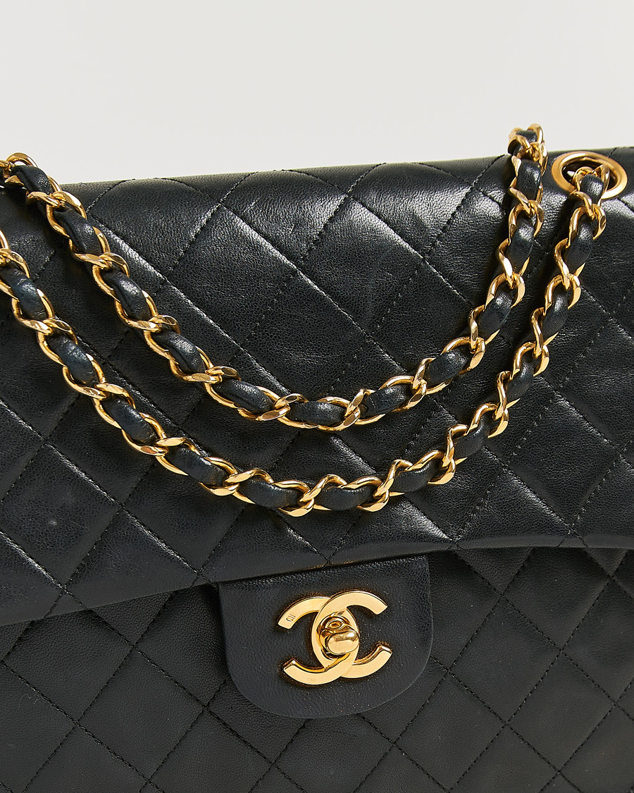 Heren | Pre-Owned & Vintage Bags | Chanel Pre-Owned | Classic Double Flap Small Lamskin Black