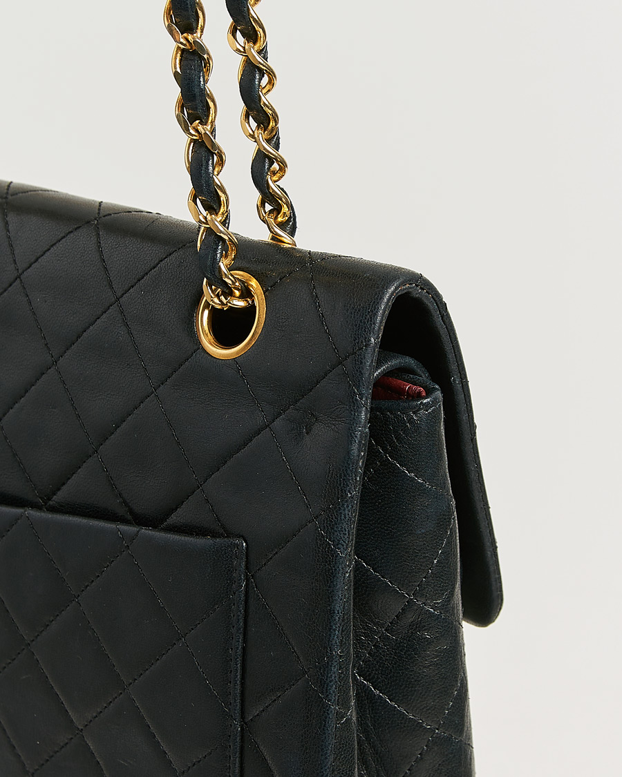 Heren | Pre-Owned & Vintage Bags | Chanel Pre-Owned | Classic Double Flap Small Lamskin Black