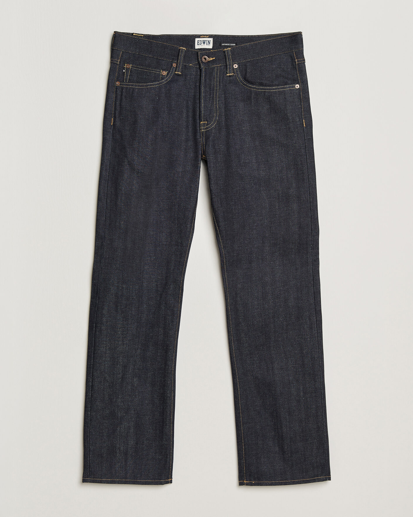 Heren | Jeans | EDWIN | No.47 Regular Straight Selvage Jeans Unwashed