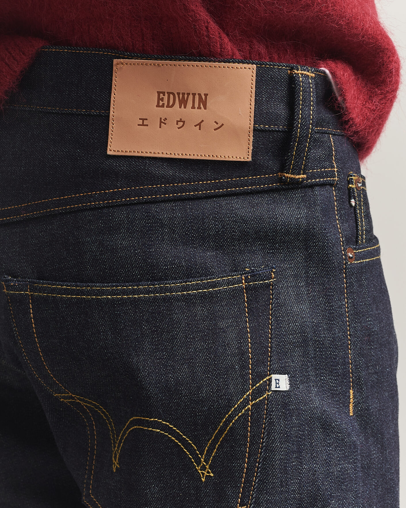 Heren | Jeans | EDWIN | No.47 Regular Straight Selvage Jeans Unwashed