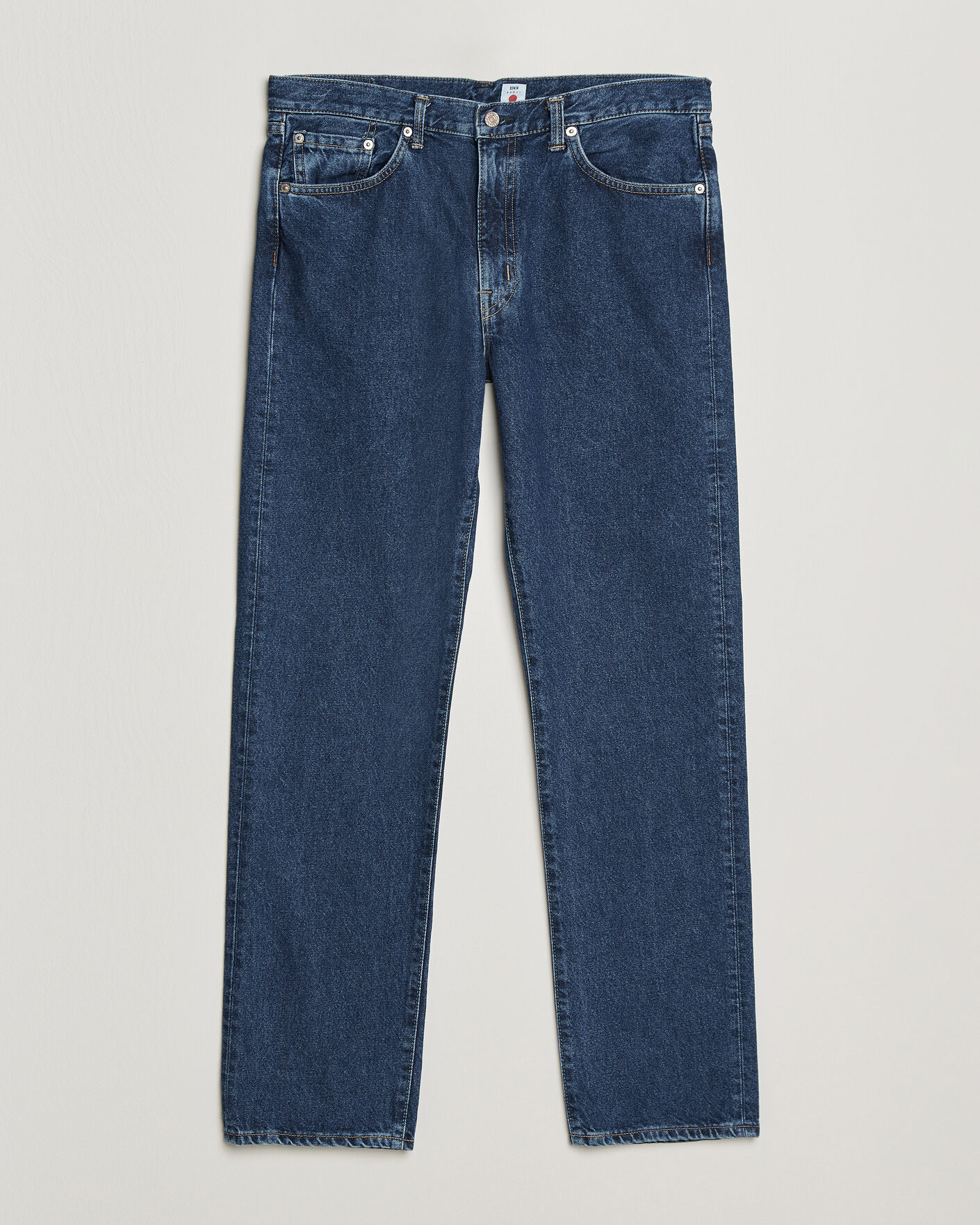 Heren | Jeans | EDWIN | Regular Straight Jeans Used Mid Blue