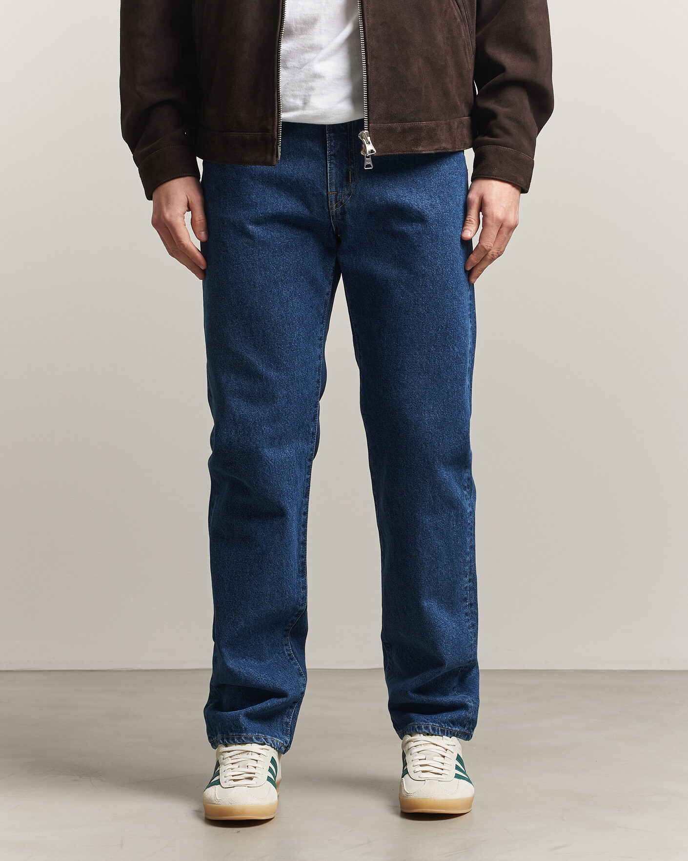 Heren | Jeans | EDWIN | Regular Straight Jeans Used Mid Blue