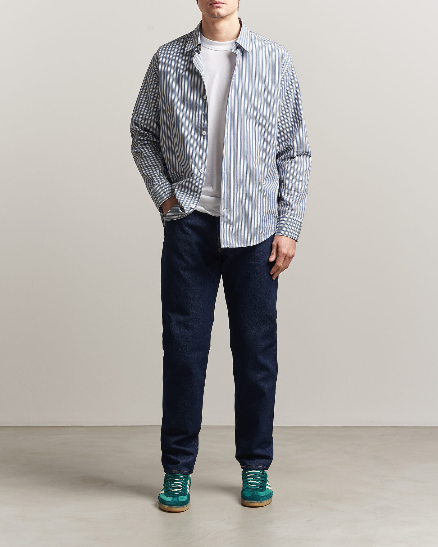 Heren | Jeans | EDWIN | Regular Tapered Jeans Blue Rinsed