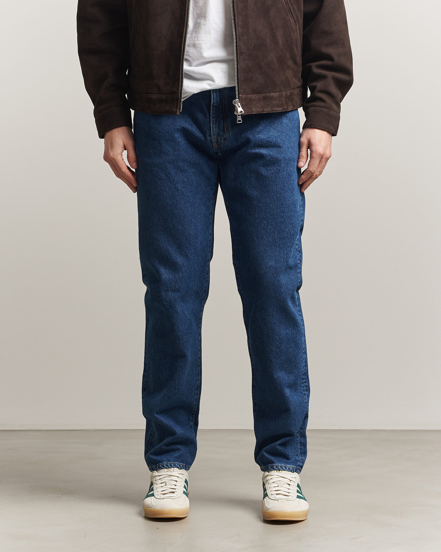 Heren | Jeans | EDWIN | Regular Tapered Jeans Used Mid Blue