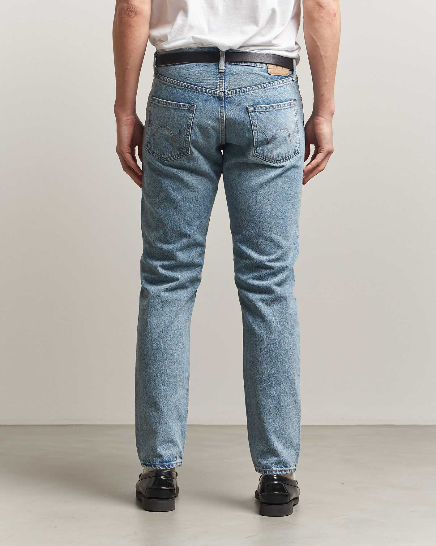 Heren | Jeans | EDWIN | Regular Tapered Jeans Used Light Blue