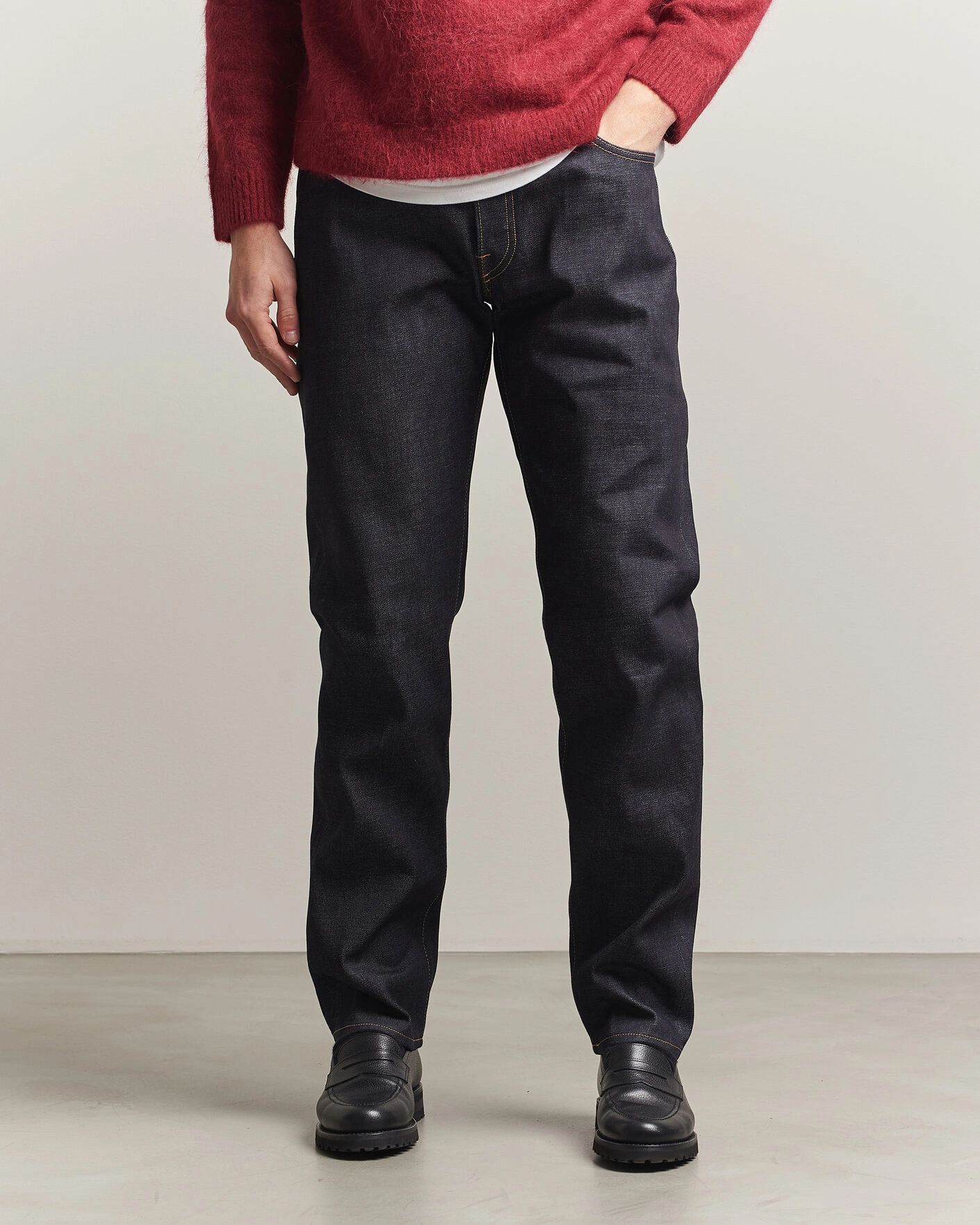Heren | Jeans | EDWIN | Regular Tapered Selvage Jeans Unwashed