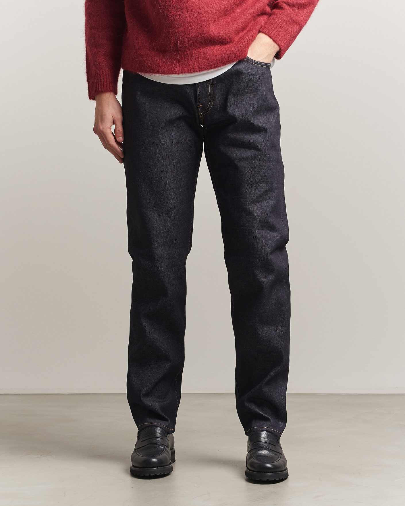 Heren | Jeans | EDWIN | Regular Tapered Selvage Jeans Unwashed