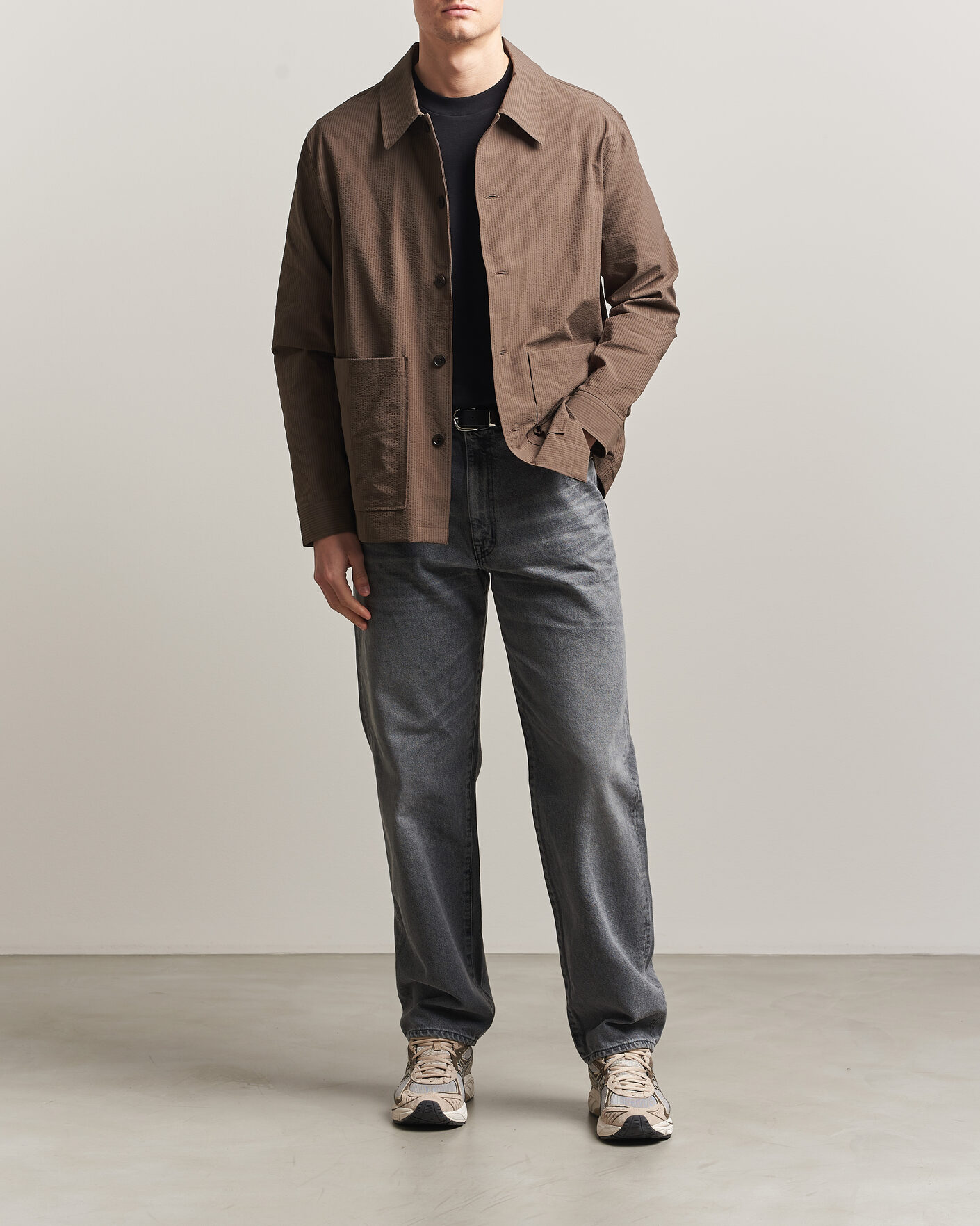 Heren | Overhemden | EDWIN | Loose Straight Jeans Washed Grey