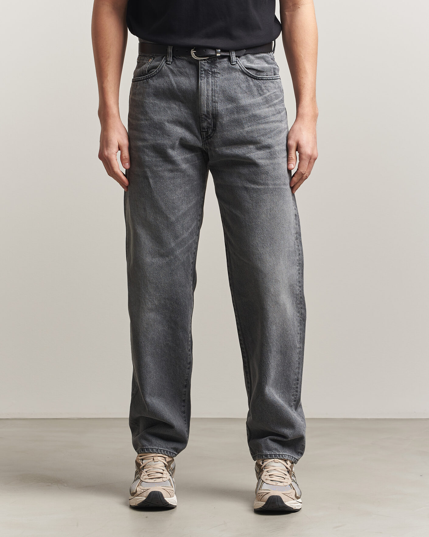 Heren | Overhemden | EDWIN | Loose Straight Jeans Washed Grey