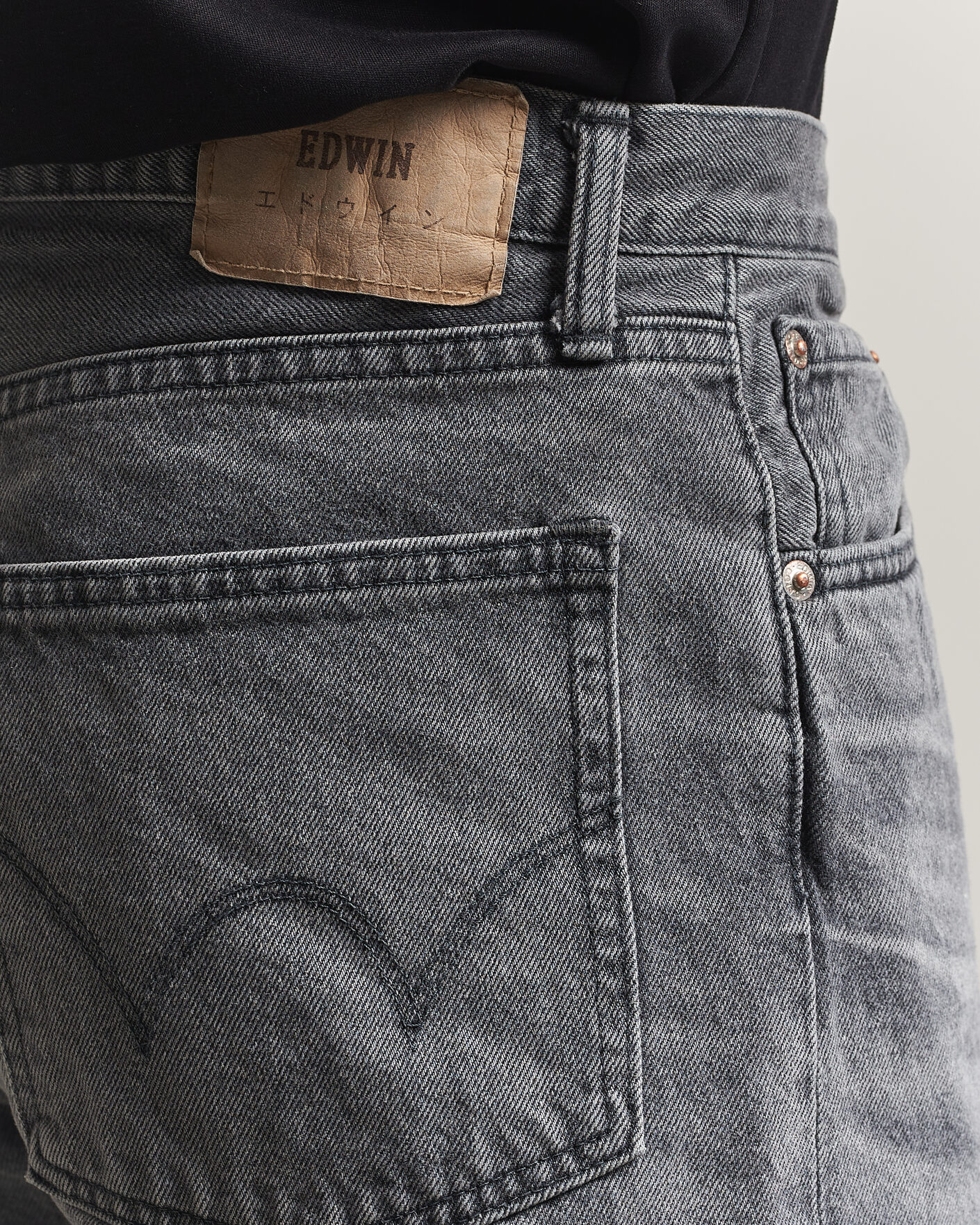 Heren | Overhemden | EDWIN | Loose Straight Jeans Washed Grey
