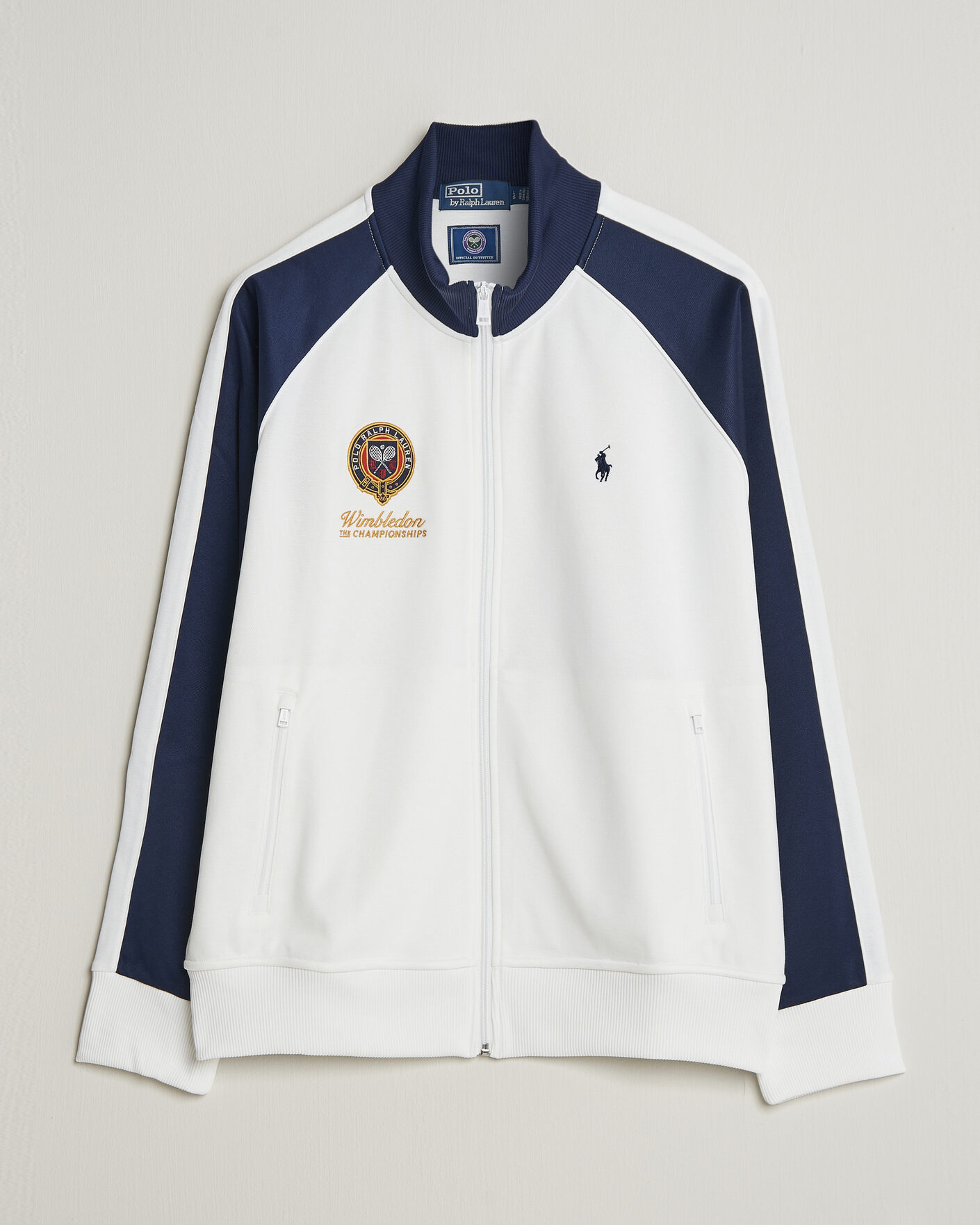 Heren | Truien | Polo Ralph Lauren | Full Zip Pullover Ceramic White