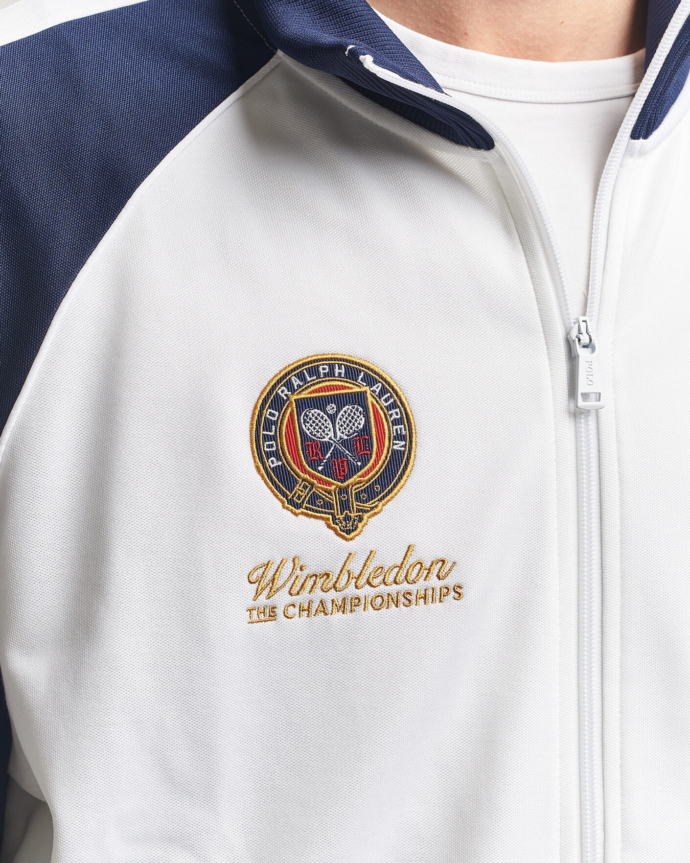Heren | Truien | Polo Ralph Lauren | Full Zip Pullover Ceramic White