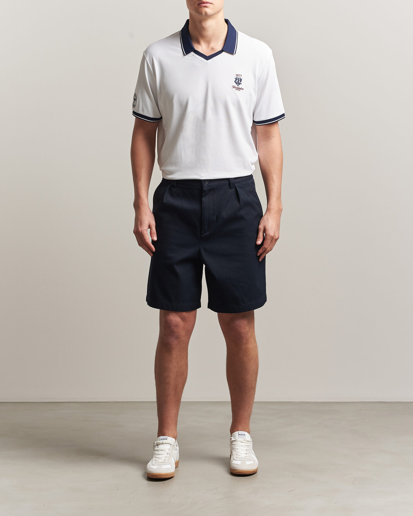Heren | Polo's | Polo Ralph Lauren | Knitted Performance Polo Ceramic White