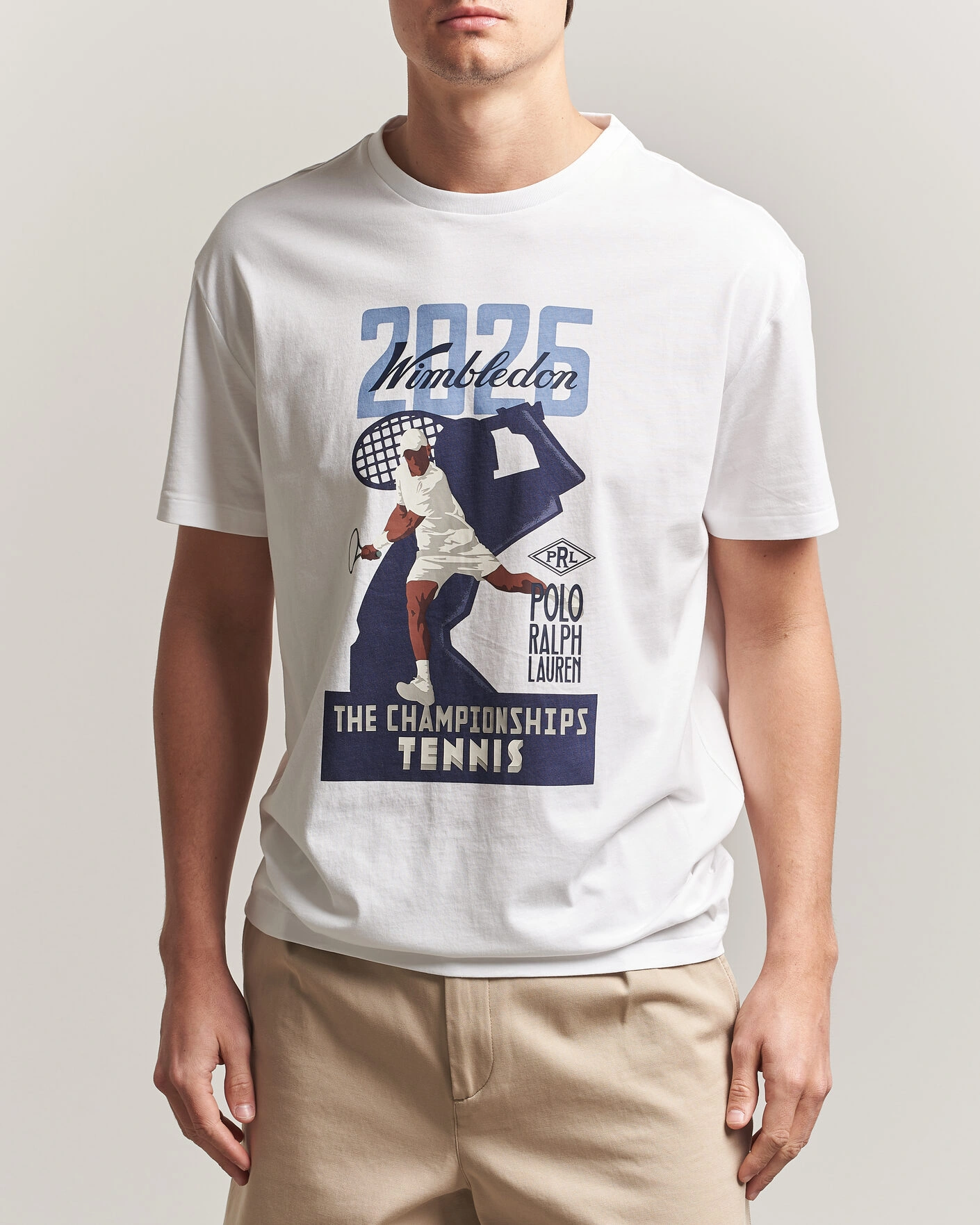 Heren | T-shirts | Polo Ralph Lauren | Printed Championship Tee White