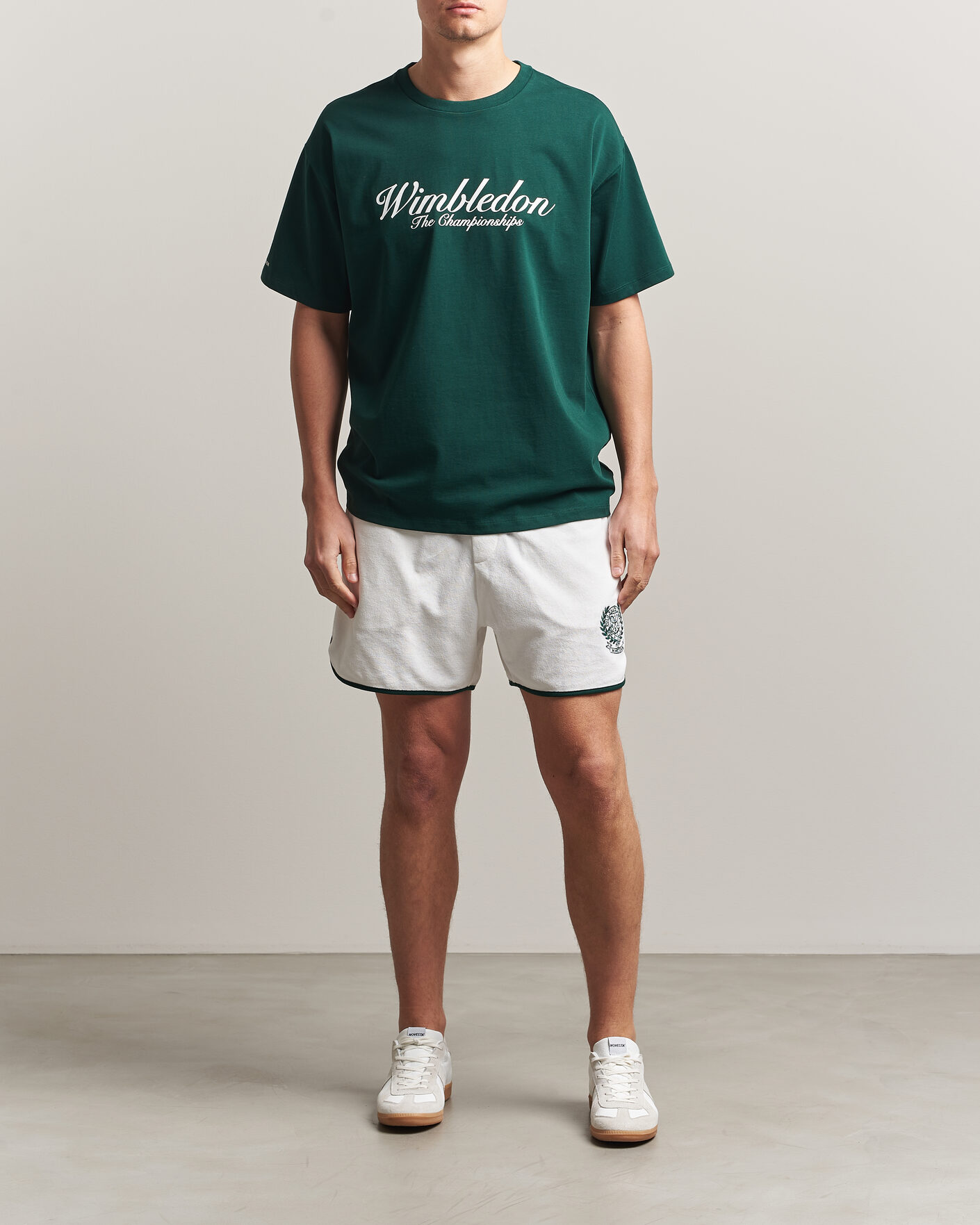 Heren | T-shirts | Polo Ralph Lauren | Wimbledon Championship Tee Moss Agate
