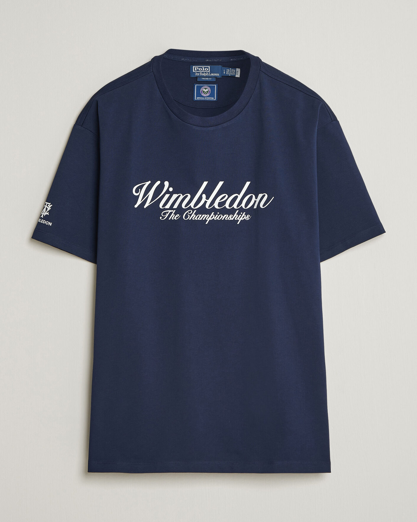 Heren | T-shirts | Polo Ralph Lauren | Wimbledon Championship Tee Refined Navy