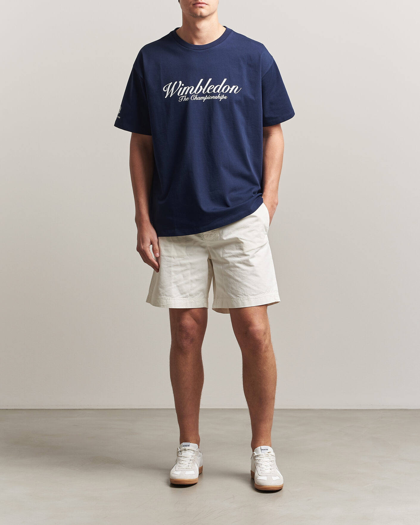 Heren | T-shirts | Polo Ralph Lauren | Wimbledon Championship Tee Refined Navy
