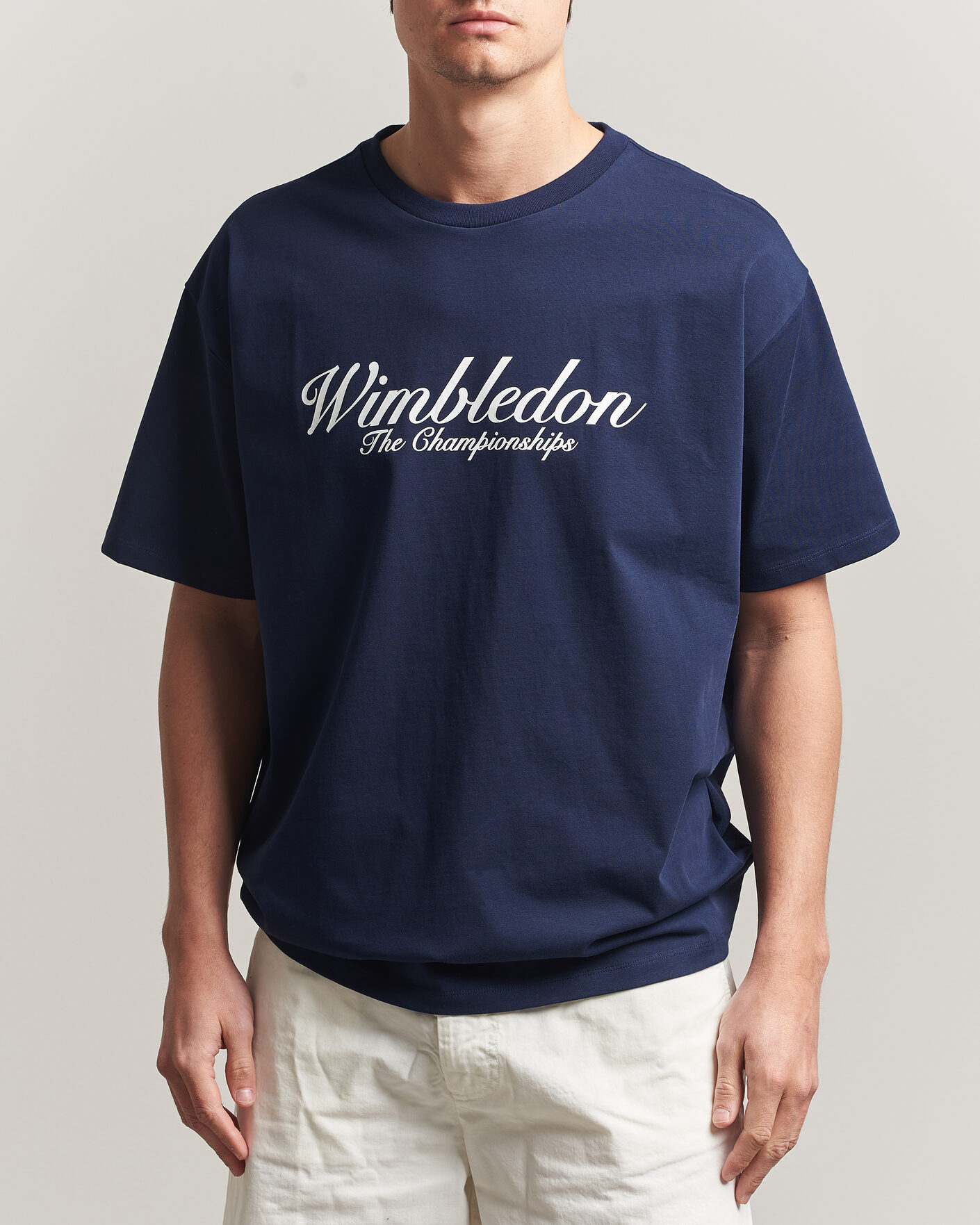Heren | T-shirts | Polo Ralph Lauren | Wimbledon Championship Tee Refined Navy