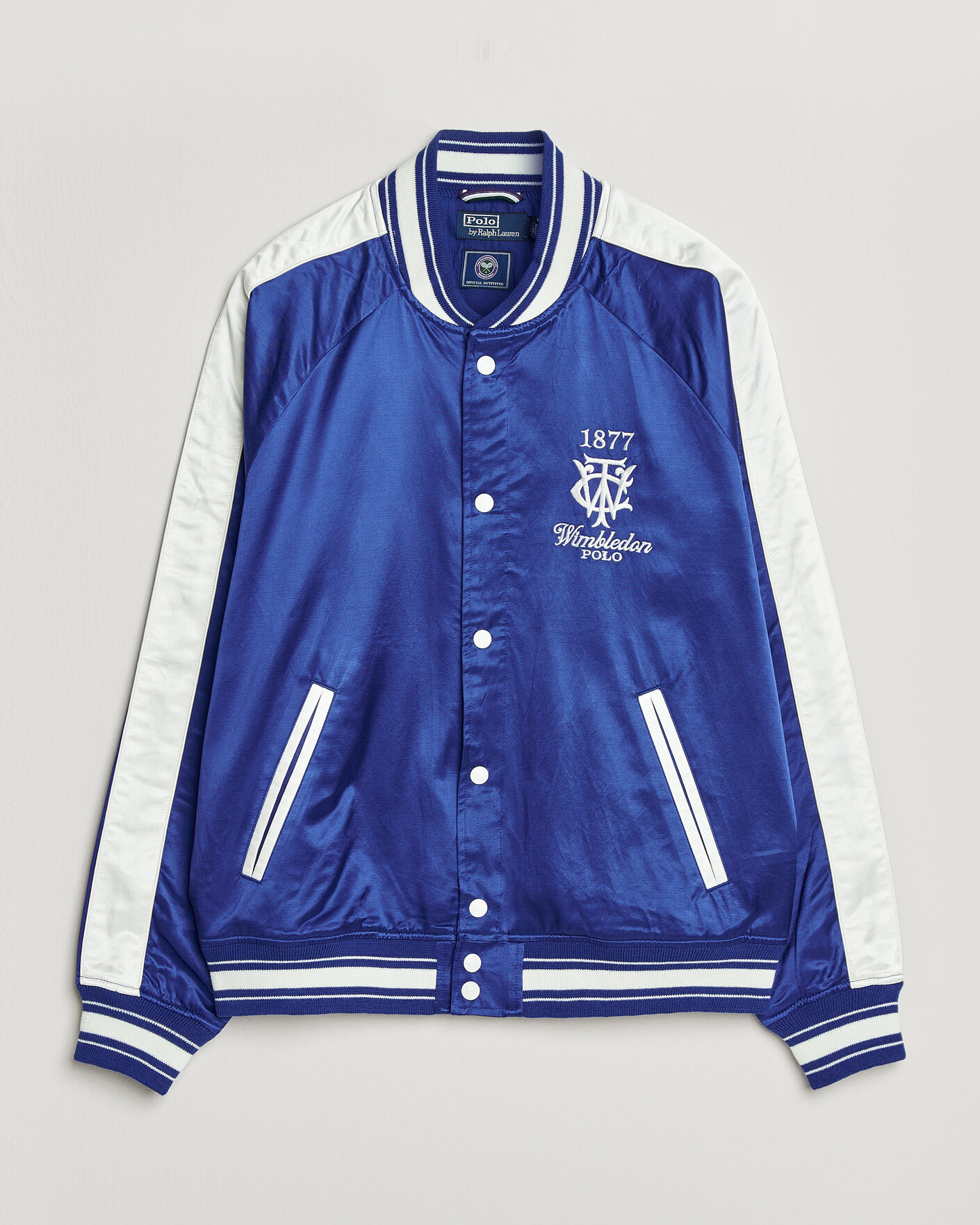 Heren | Jassen | Polo Ralph Lauren | Championship Bomber Jacket Graphic Royal/White