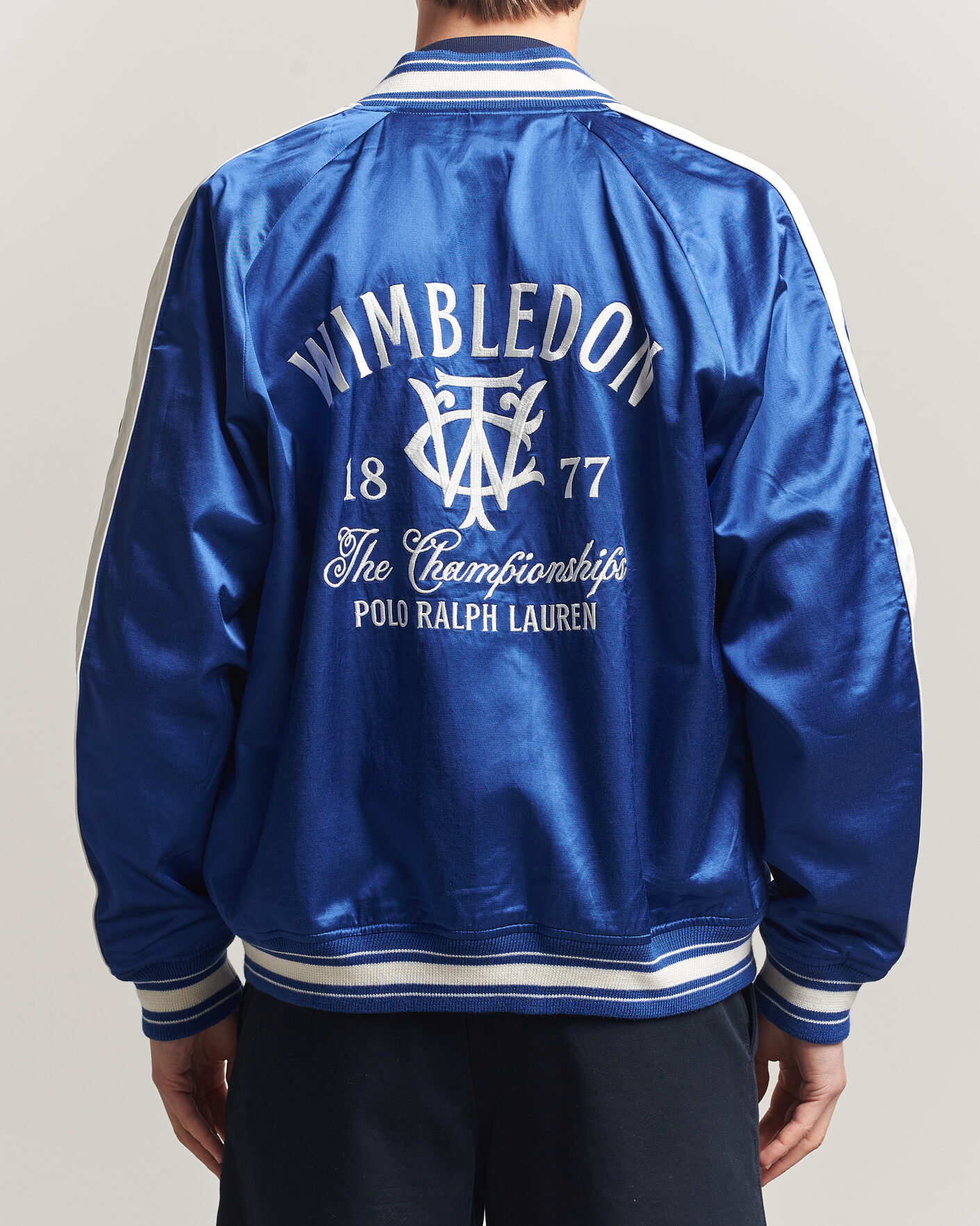 Heren | Jassen | Polo Ralph Lauren | Championship Bomber Jacket Graphic Royal/White