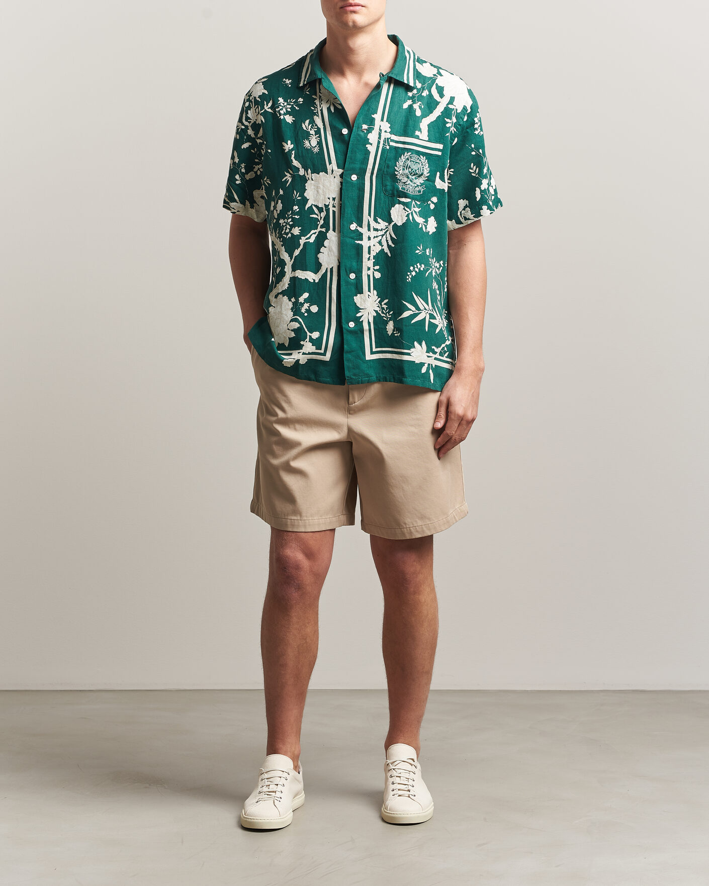 Heren | Overhemden | Polo Ralph Lauren | Printed Short Sleeve Shirt Championship Floral