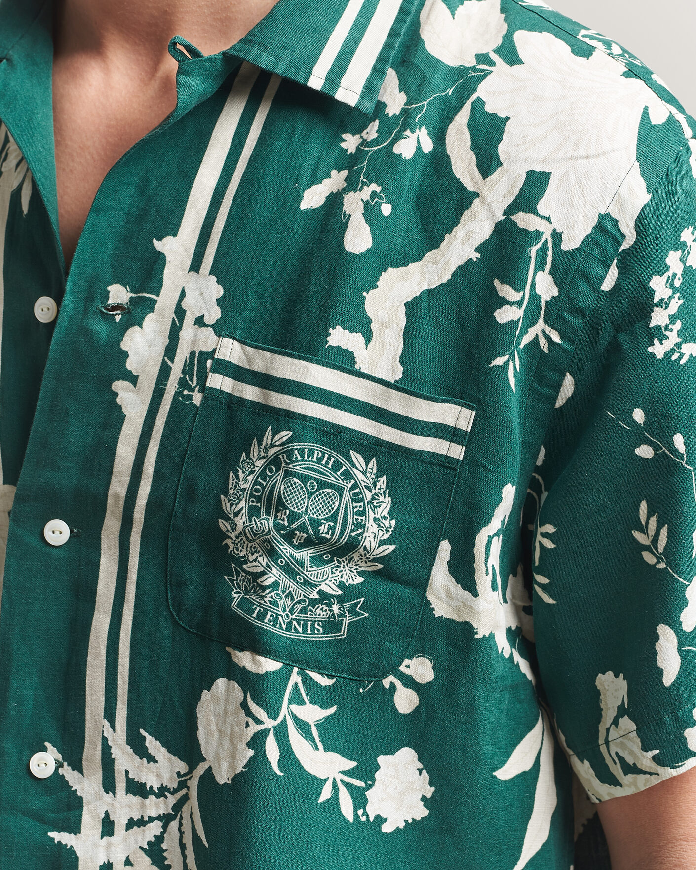 Heren | Overhemden | Polo Ralph Lauren | Printed Short Sleeve Shirt Championship Floral