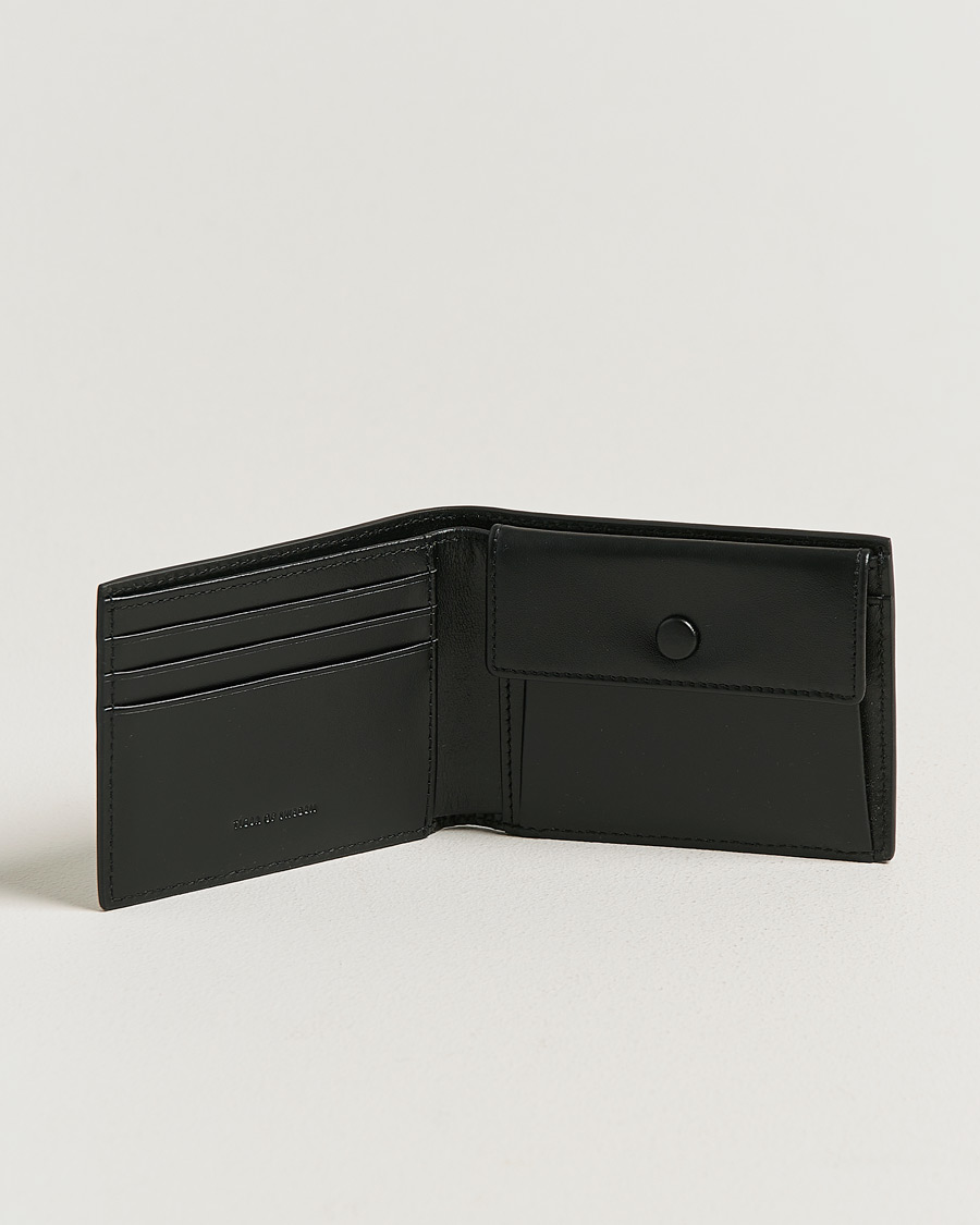 Heren | Portemonnees | Tiger of Sweden | Denariun Smooth Leather Wallet Black