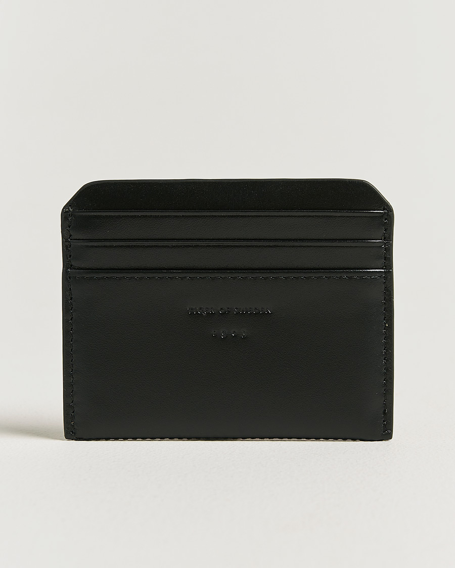 Heren | Portemonnees | Tiger of Sweden | Niam Smooth Leather Wallet Black