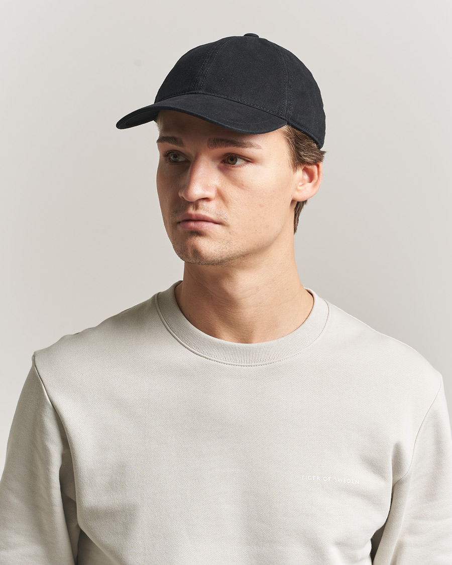 Heren | Hoeden en petten | Tiger of Sweden | Hent Washed Cap Black