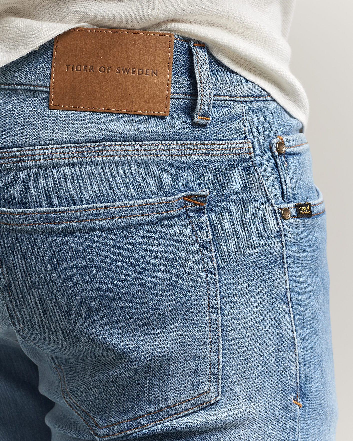 Heren | Jeans | Tiger of Sweden | Evolve Jeans Light Blue