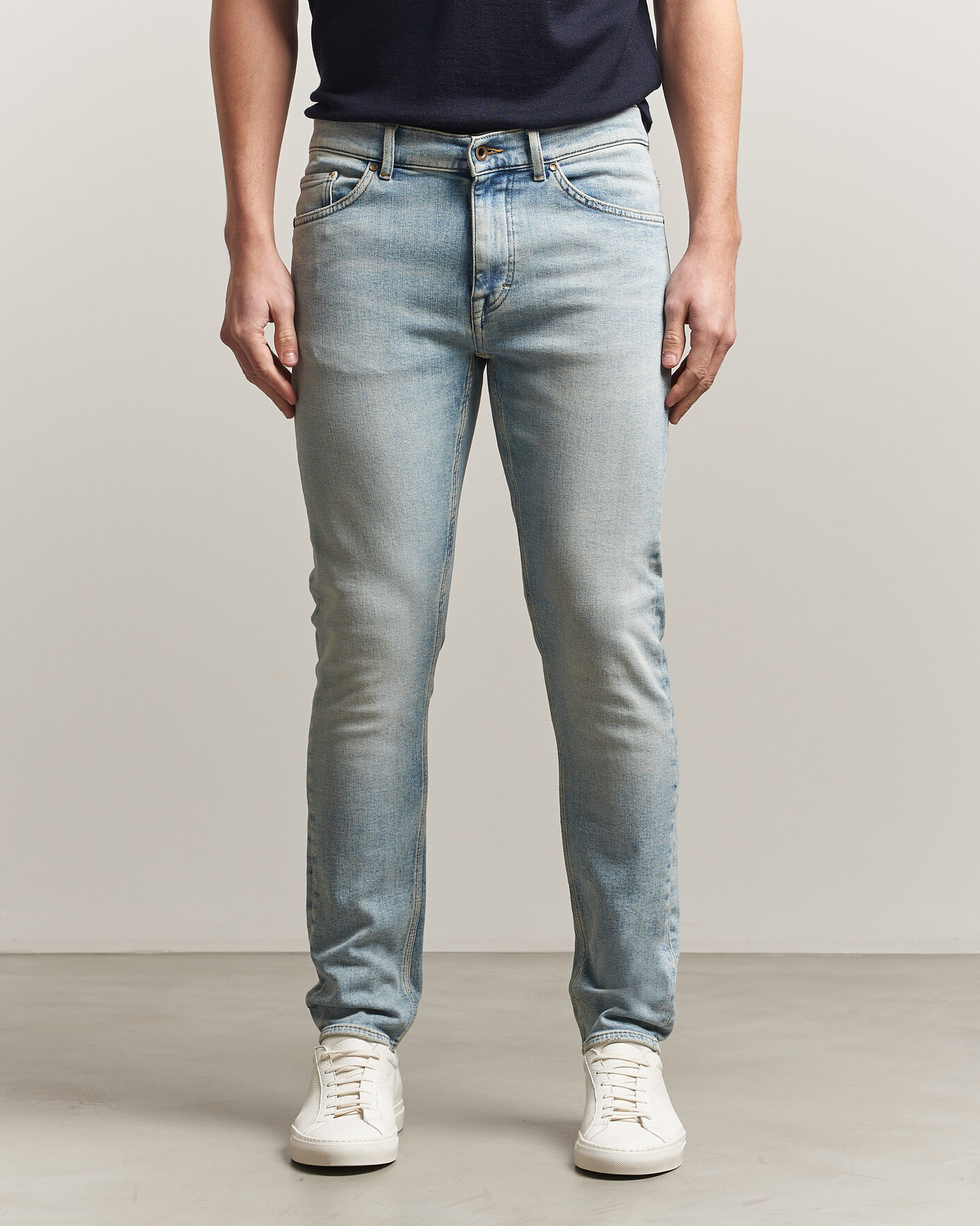Heren | Broeken | Tiger of Sweden | Evolve Jeans Light Blue