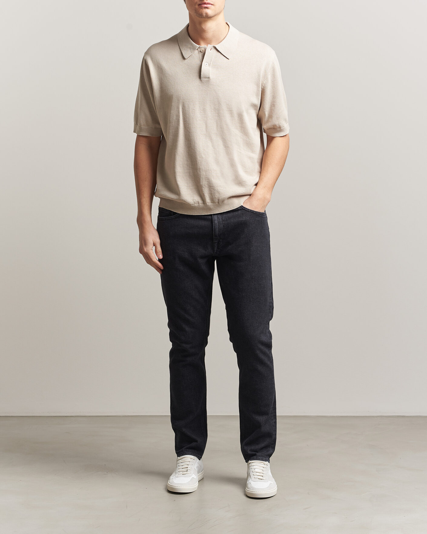 Heren | Broeken | Tiger of Sweden | Pistolero Jeans Washed Black